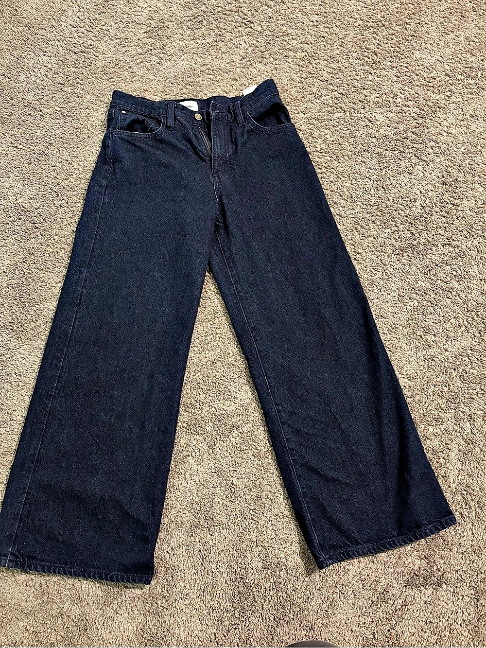 Hudson Potter Relaxed Wide Leg Wide Leg Jeans Blue Waist 27 Like New